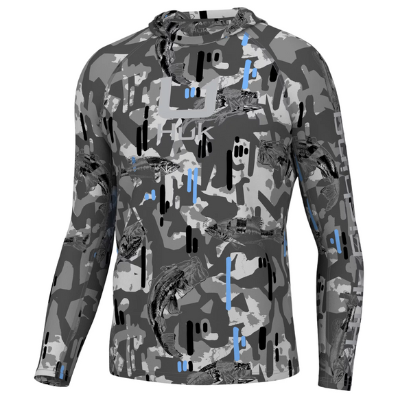 HUK KC ICON APEX VERT HOODIE