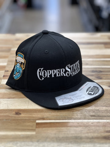 Buy og-black-icast-logo-flexfit-snapback COPPERSTATE TACKLE HATS