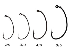 RYUGI SLIDE PIERCE WORM HOOK - 0