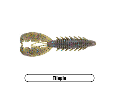 X ZONE LURES ADRENALINE CRAW JR. 3.5"