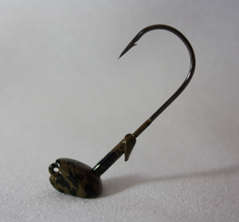 Buy green-pumpkin FRENZY BAITS FRENZY NAIL SHAKEY HEAD