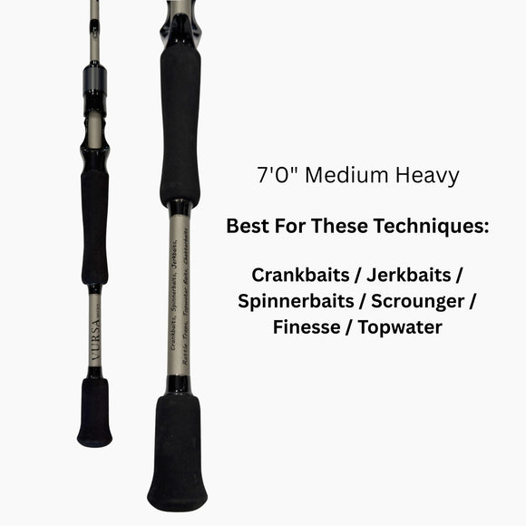 FITZGERALD FISHING VURSA SERIES CASTING RODS (NEW DESIGN)