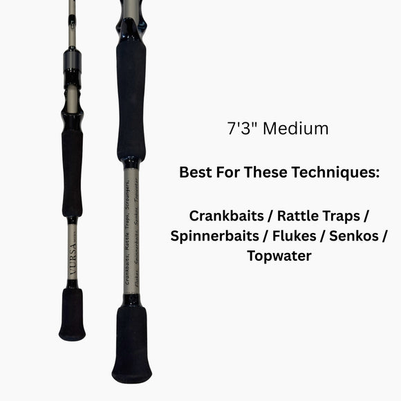 FITZGERALD FISHING VURSA SERIES CASTING RODS (NEW DESIGN)