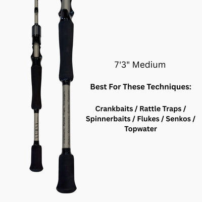 FITZGERALD FISHING VURSA SERIES CASTING RODS (NEW DESIGN)