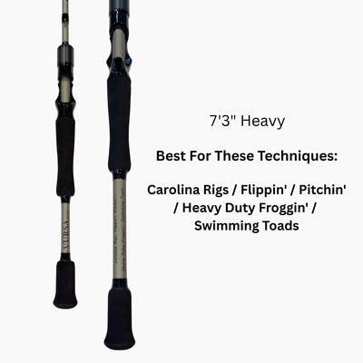 FITZGERALD FISHING VURSA SERIES CASTING RODS (NEW DESIGN)