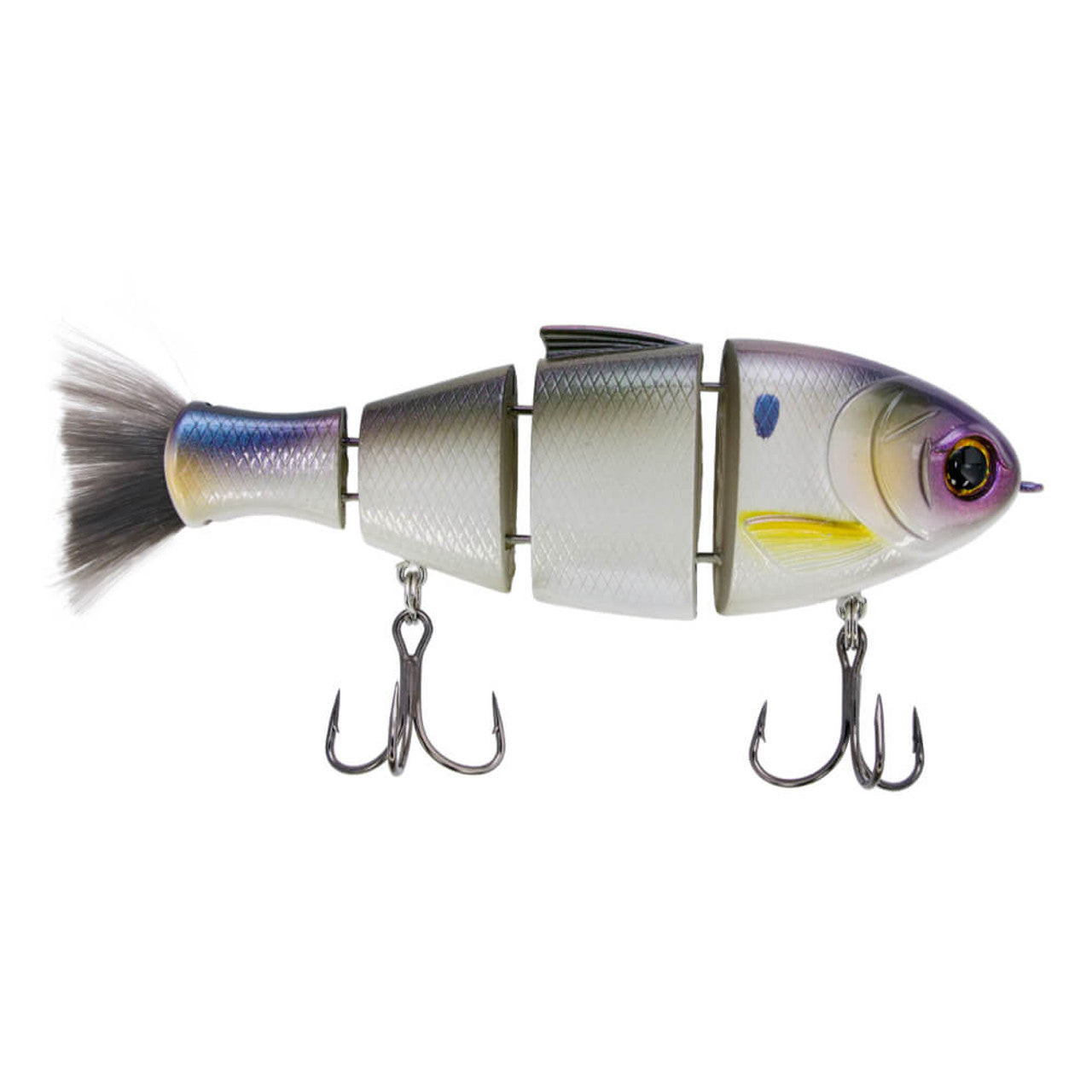 bull shad fishing lure Bucca Brand 5" Bull Shad Threadfintastic