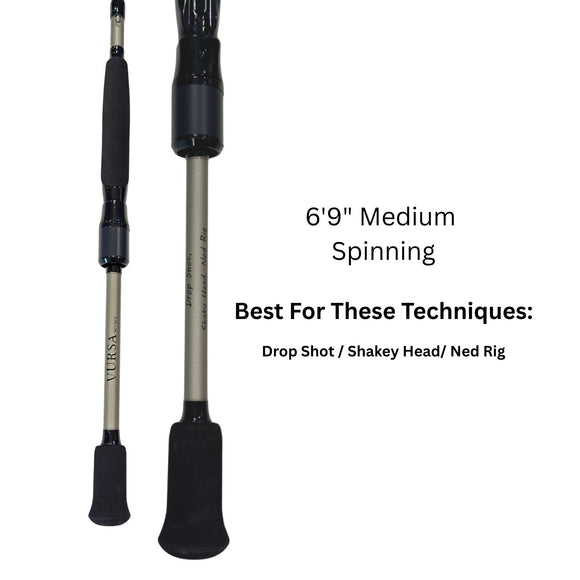 FITZGERALD FISHING VURSA SERIES SPINNING RODS (NEW DESIGN)
