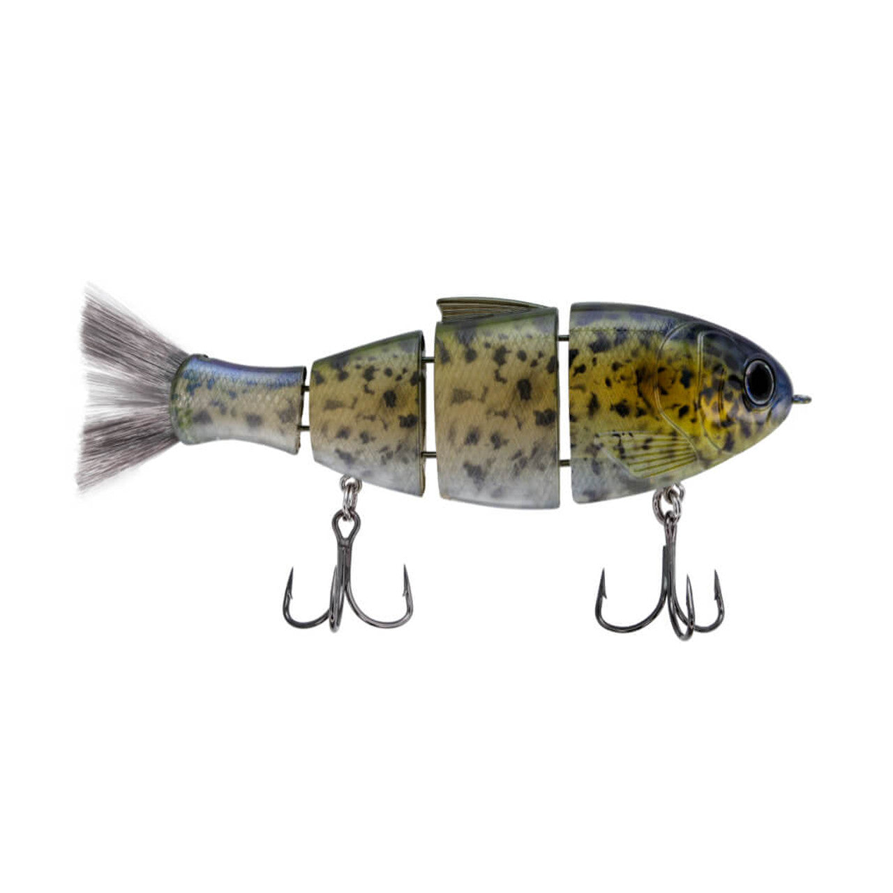 bull shad fishing lure Bucca Brand 5" Bull Shad Gizzard Magic