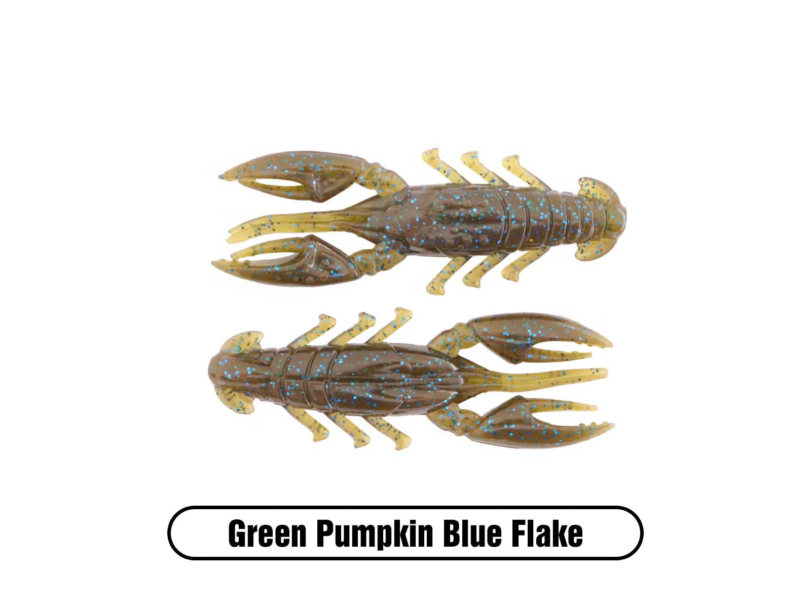 Buy green-pumpkin-blue-flake X ZONE SCENTED STEALTH CRAW