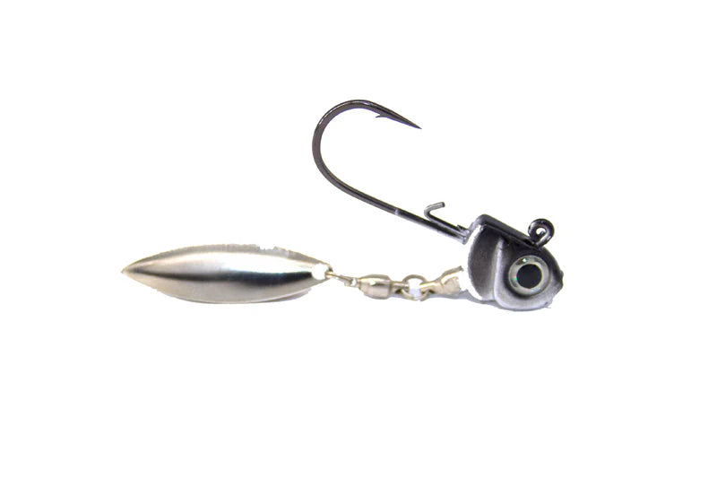 Buy black-silver-silver-blade COOLBAITS THE &quot;DOWN UNDER&quot; UNDERSPIN