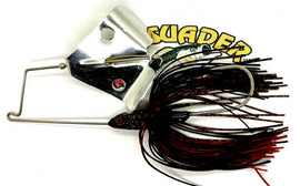 Buy black-red-buzz-bait-metal-blade PERSUADER TOAD BANGER BUZZ BAIT