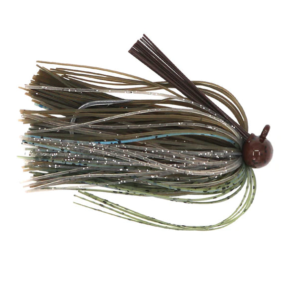 BASSMOOCH SPANKY TUNGSTEN HAND-TIED FOOTBALL JIG