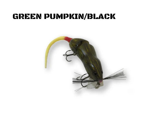 Buy green-pumpkin-black CL8BAIT BABY MUSKRAT