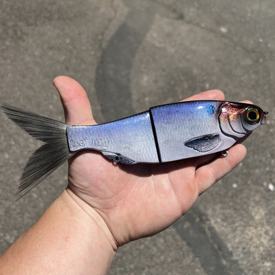 KGB SWIMBAITS 7" RESIN CHADSHAD