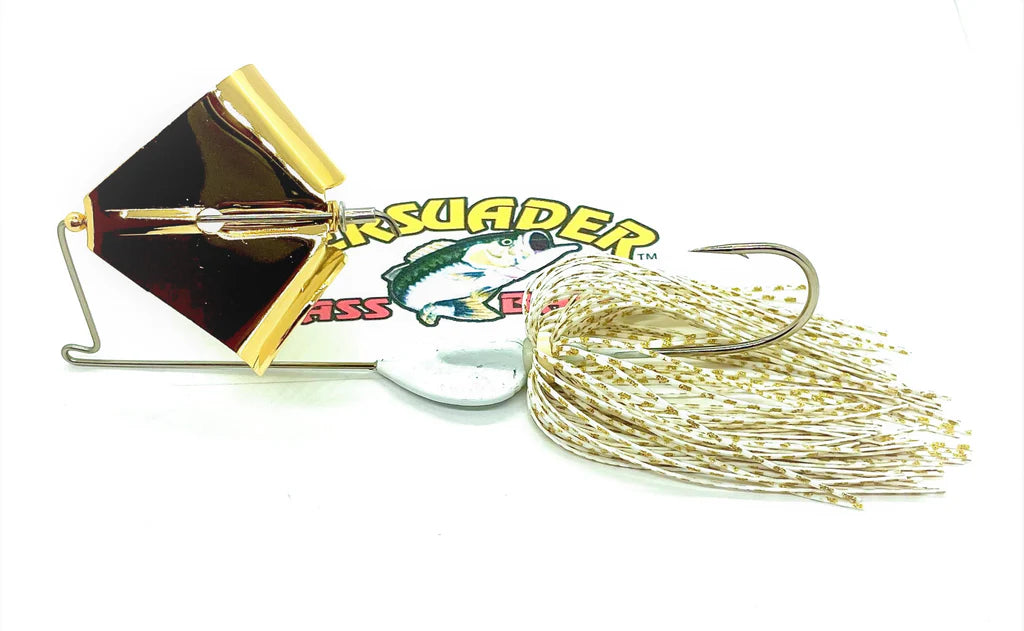 Buy white-gold-rush-bait-gold-blade PERSUADER BUZZ BAIT