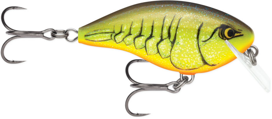 Buy chartreuse-rootbeer-craw RAPALA OG BIG ROCCO