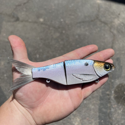 KGB SWIMBAITS 5" RESIN CHADSHAD