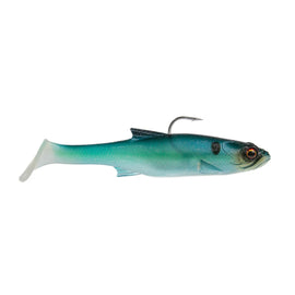 Buy blue-steel BASS MAFIA 6" DAINGEROUS SWIM BAIT [LOADED]