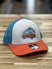 White/Blue/Orange/Fish Logo - Richardson 115