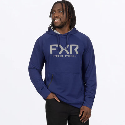 FXR PRO FISH MENS NAVIGATOR UPF PULLOVER HOODIE