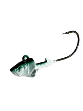 Buy metallic-green BASSTRIX LEDGE ROCKER JIG HEAD