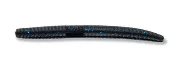 Buy black-w-lg-blue-flake-021 YAMAMOTO SENKO SACK BULK 50 PACK - 5"
