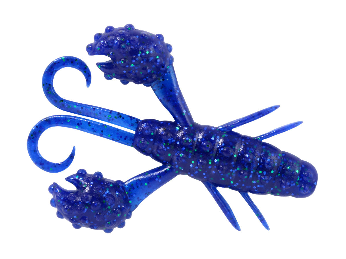 Buy 80-sapphire-blue-blu-grn-flk DEPS BEKON CRAW 3.5&quot;