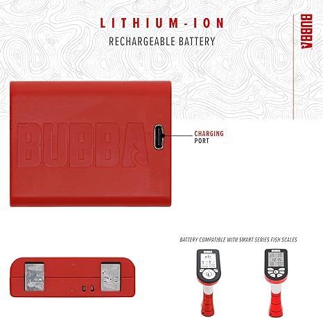 BUBBA SMART FISH SCALE RECHARGEABLE BATTERY