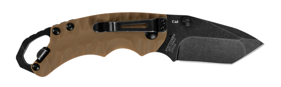 KERSHAW SHUFFLE II TANTO TAN KNIFE