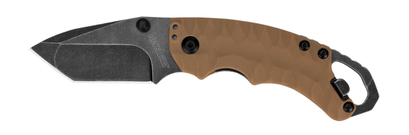 KERSHAW SHUFFLE II TANTO TAN KNIFE