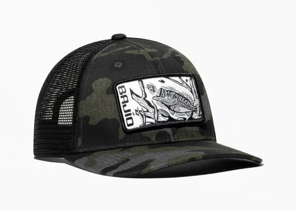 BAJIO LARGEMOUTH PATCH TRUCKER HAT