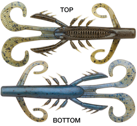 Buy green-pumpkin-blue-pearl RAPALA CRUSH CITY HEDGEHOG