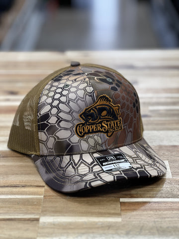 Buy kryptek-highlander-camo-fish-logo-richardson-112 COPPERSTATE TACKLE HATS