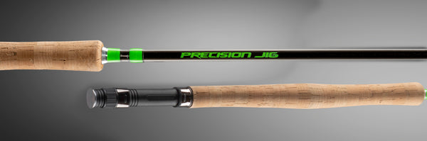 crappie fishing with a rear seat jig pole CATCH THE FEVER PRECISION JIG REAR SEAT CRAPPIE ROD