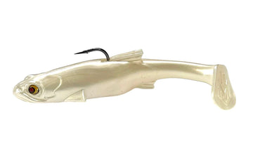 Buy albino BASS MAFIA 6" DAINGEROUS SWIM BAIT [LOADED]