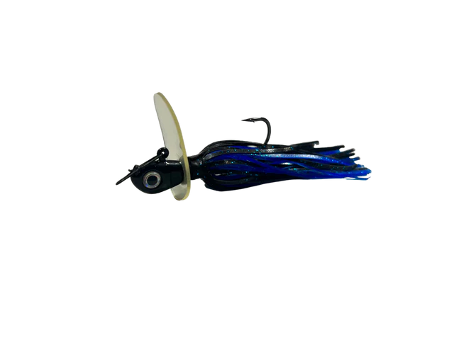 Buy black-blue PULSE FISH SKIRTED PULSE JIG