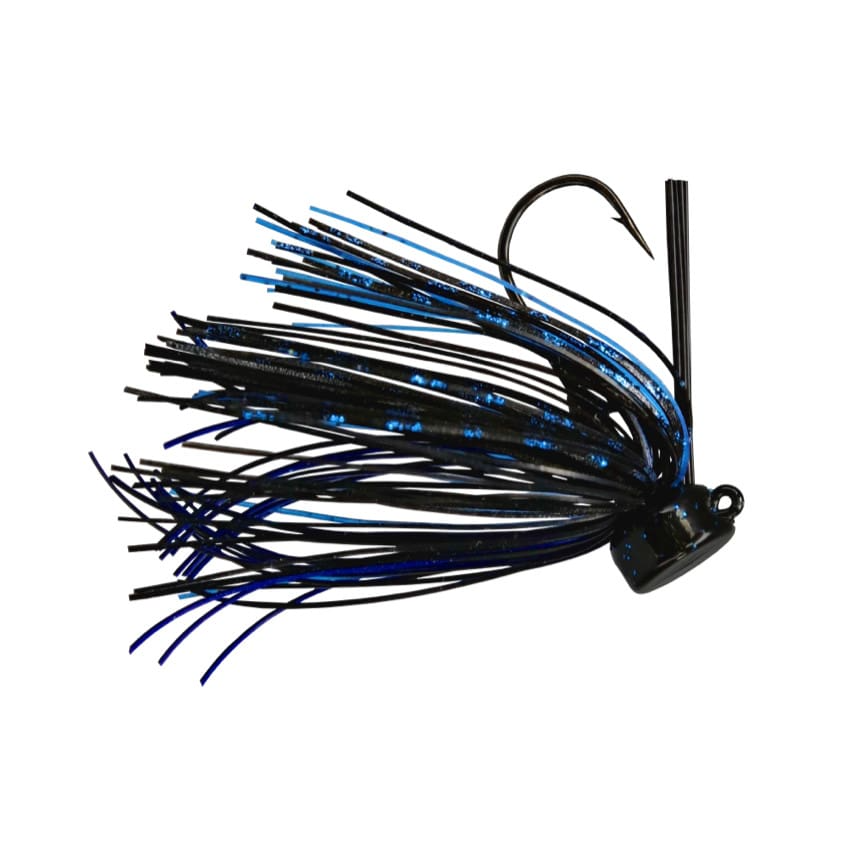 bfs fishing lures Buckeye Lures BFS Spot Remover Finesse Jig Black/Blue / 1/8 oz
