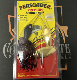 Buy black-w-red-gold-willow-willow PERSUADER PREMIUM SPINNER BAIT DEEP RUNNERS