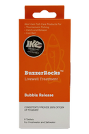 BUZZERROCKS LIVEWELL TREATMENT BUBBLE REALEASE-1