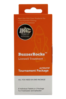 BUZZERROCKS LIVEWELL TREATMENT ULTIMATE TOURNAMENT PACKAGE