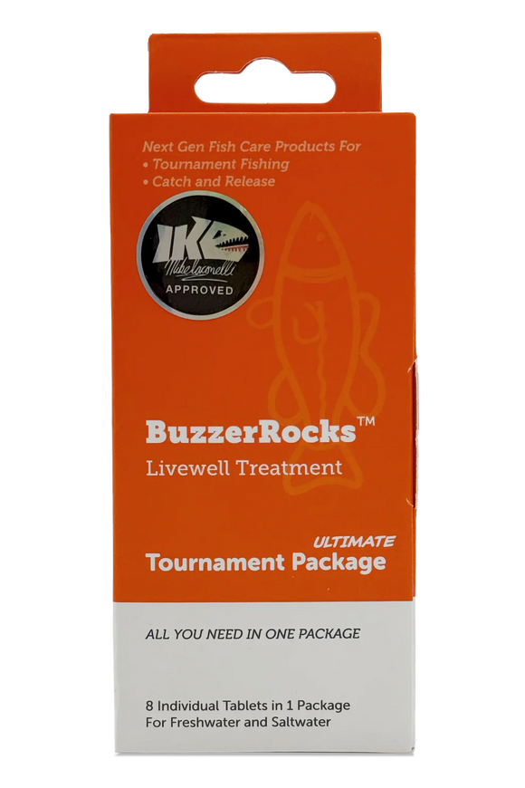 BUZZERROCKS LIVEWELL TREATMENT ULTIMATE TOURNAMENT PACKAGE