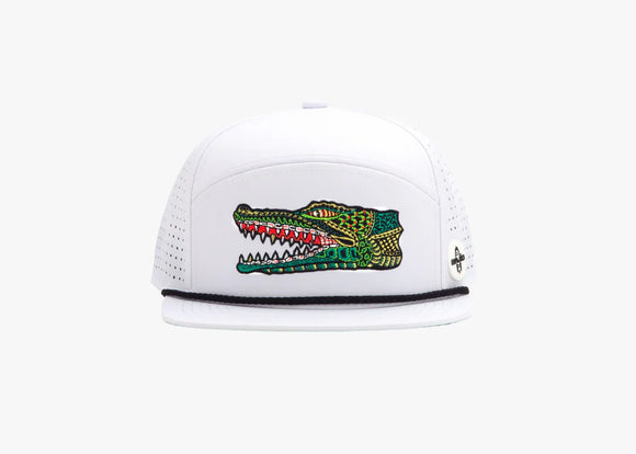 BAJIO GATOR HEAD PERFORMANCE FLAT BRIM HAT
