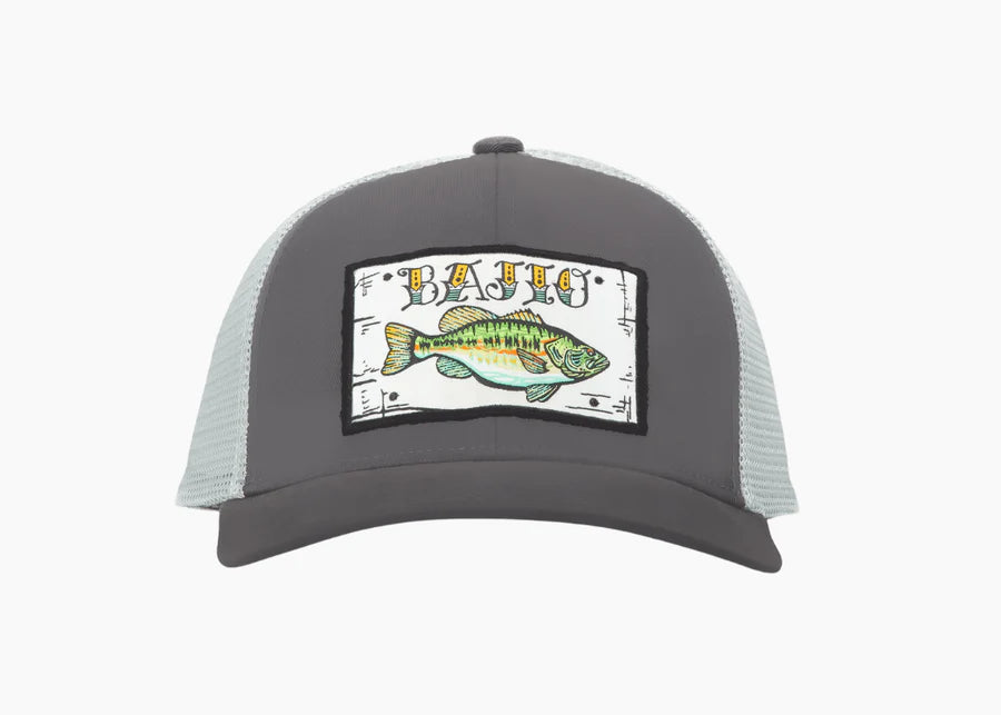 BAJIO BASS PATCH TRUCKER HAT - 0