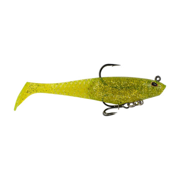 Buy chartreuse-flash BERKLEY POWERBAIT SALTWATER PRE-RIGGED CULLSHAD