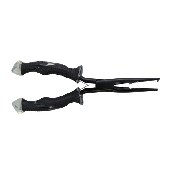 CUDA 8" MARK ZONA TITANIUM NEEDLE NOSE SPLIT RING PLIERS