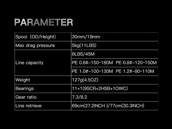 NAKO FLIGHT FEATHER FF01 POWER BFS CASTING REEL | CORMORANT CASTING REEL