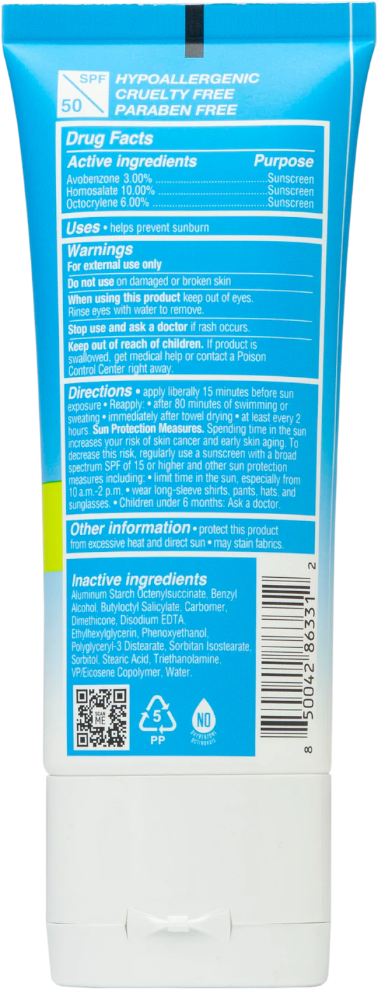 SURFACE SUNCREEN SPF50 DRY TOUCH SUNSCREEN LOTION