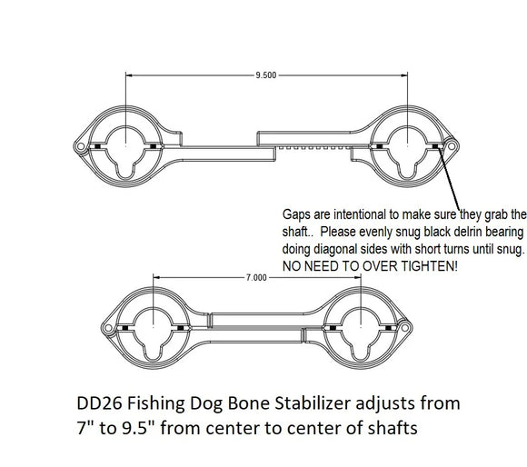 DD26 DOG BONE STABILIZER BRACKET