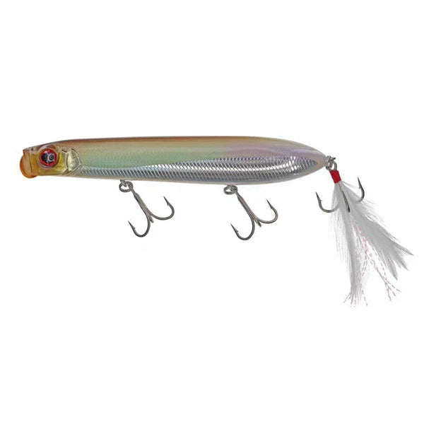 Buy half-mirror-bone EVERGREEN SB TOPWATER BAIT