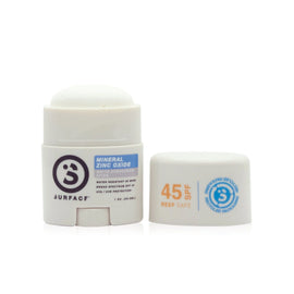 SURFACE SUNSCREEN SPF45 ZINC OXIDE FACESTICK .05OZ- WHITE - 0